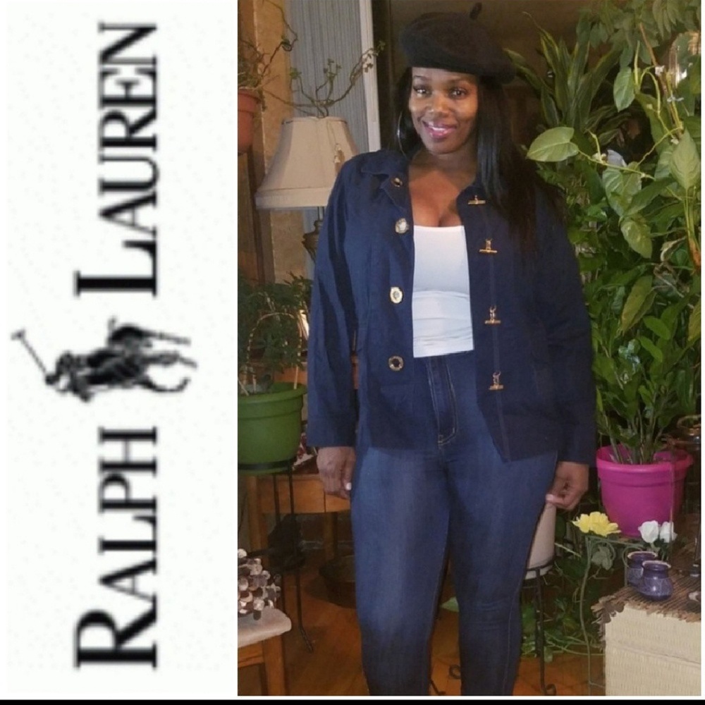 Ralph Lauren Navy
Petite Jacket Large